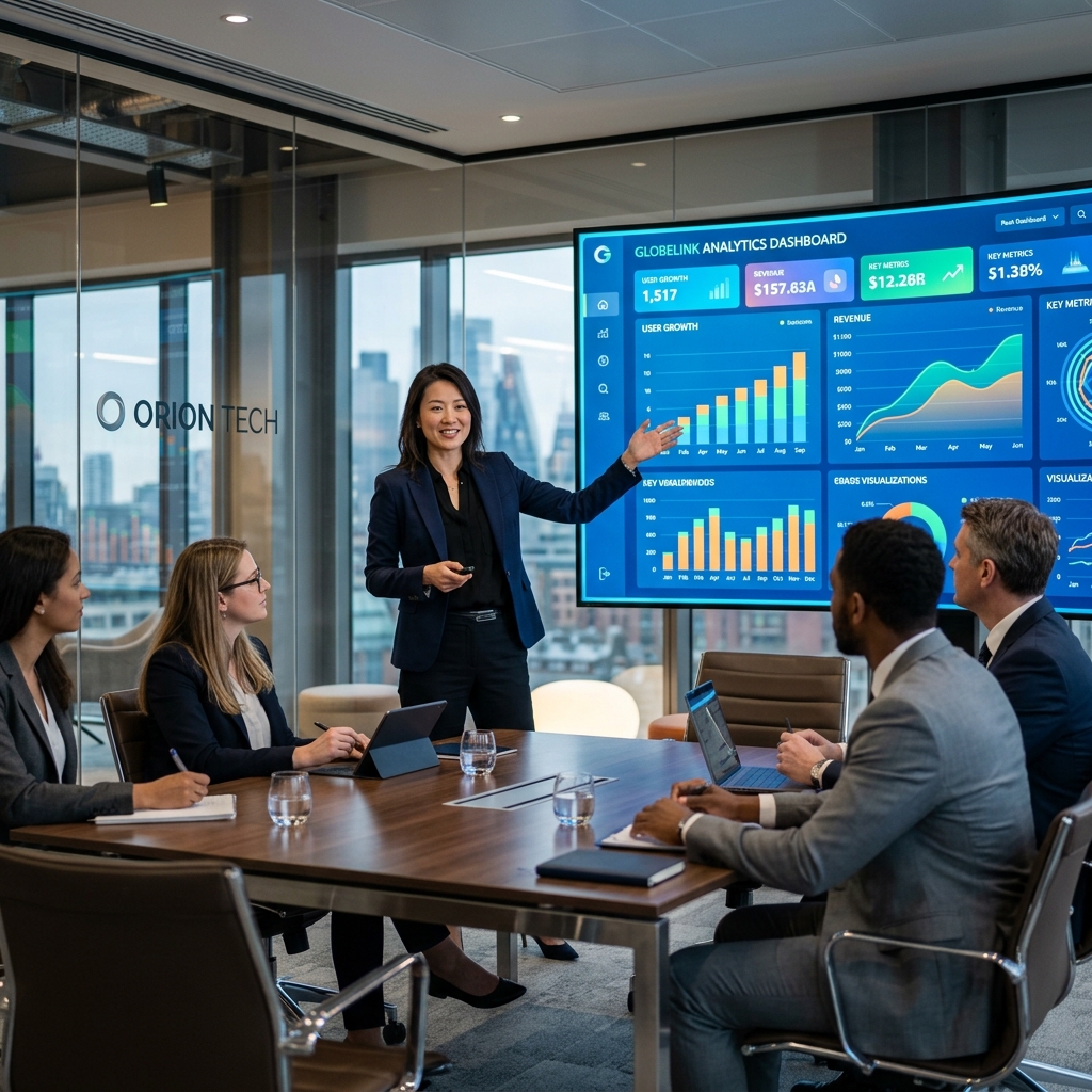 B2B SaaS Dashboard Presentation